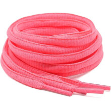 (45.28inch (115cm), 13n bright peach) 2Pair Oval Shoelaces 42 Colors 1/4" Half Round Athletic Laces for Running & Sport Shoes