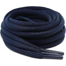 (31inch (80cm), 29t navy blue) 2Pair Oval Shoelaces 42 Colors 1/4" Half Round Athletic Laces for Running & Sport Shoes