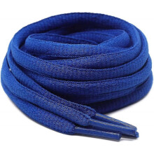 (39.37inch (100cm), 15n deep sky blue) 2Pair Oval Shoelaces 42 Colors 1/4" Half Round Athletic Laces for Running & Sport Shoes