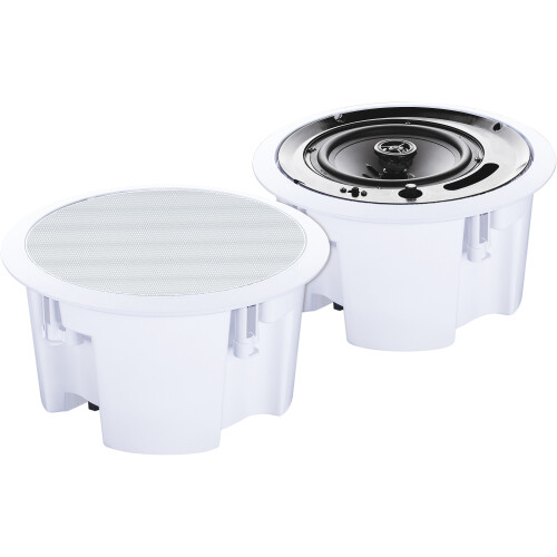 Eagle 100V Line / 8ohm Round 2 way Ceiling Speaker With Moisture Resistant Cone (each) 1