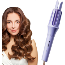 Automatic Hair Curler - Curling Tongs 32mm with 3Temps Fast Heating Curling Iron 360 Rotating Professional Hair Curler for Long & Short Ha