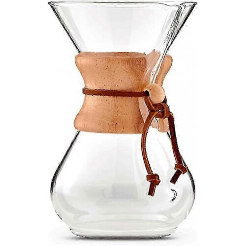 Pour-Over Glass Coffee Maker - Classic Series with Exclusive Packaging