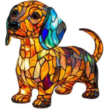 (A) Decorative Dog Series Art Night Light with Soft LED Illumination for Home Decor