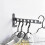 Wall Mounted Clothes Drying Rack - Foldable 90 Degree Rotating Hanger for Laundry Storage 4