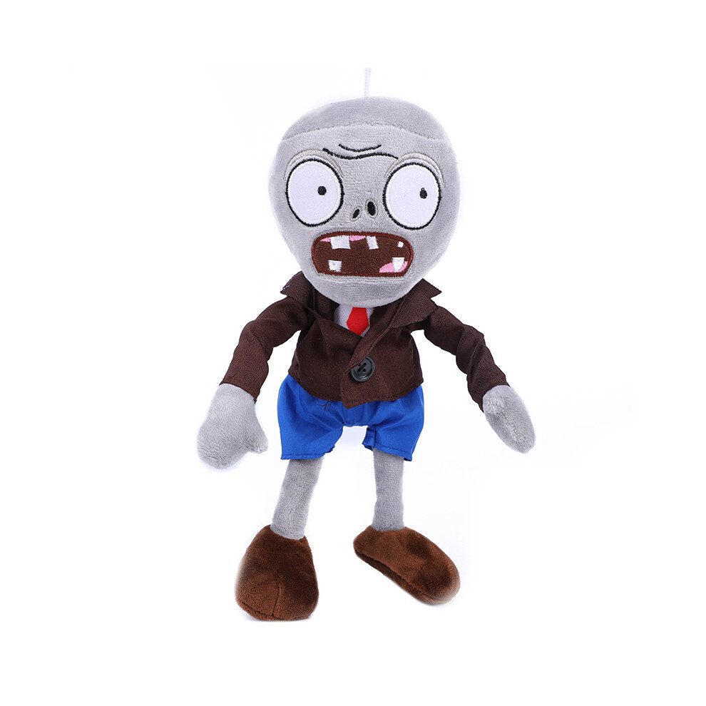 Bonxaif (Grey) Plants Vs Zombies Figures Plush Toy Stuffed Doll Kids Gift Grey