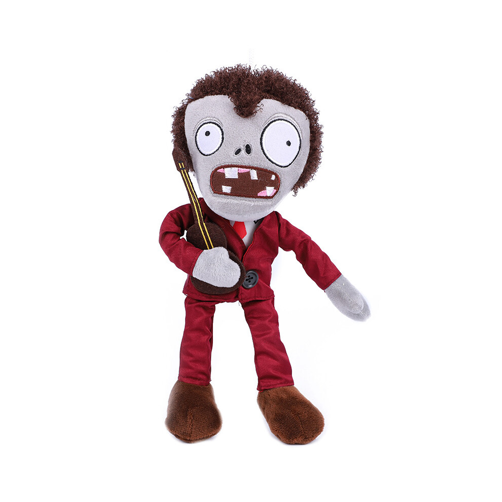 Bonxaif (Guitar) Plants Vs Zombies Figures Plush Toy Stuffed Doll Kids Gift