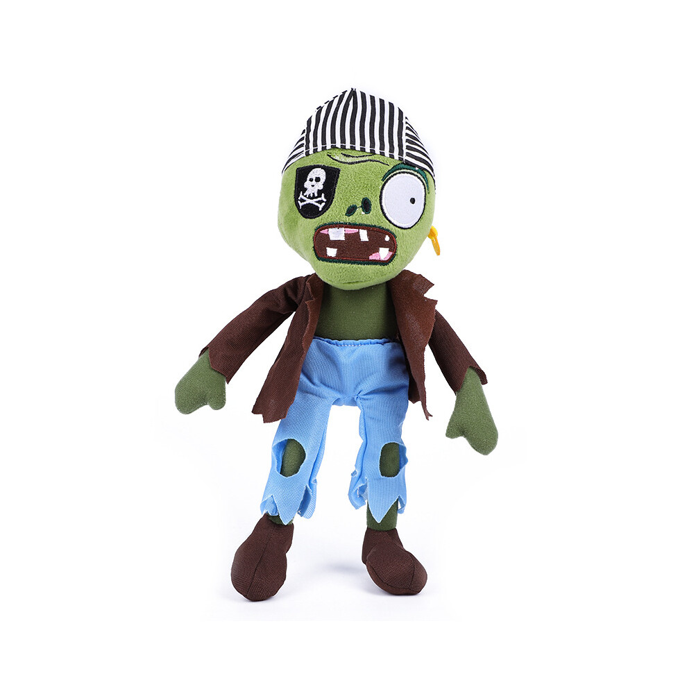 Bonxaif (Old Pirate) Plants Vs Zombies Figures Plush Toy Stuffed Doll Kids Gift