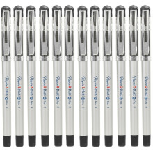 (Black Ink - 100 Pens) 100 x Paper Mate Pro X1 Gel Pens 0.5mm Fine Point Bulk Pack Grip