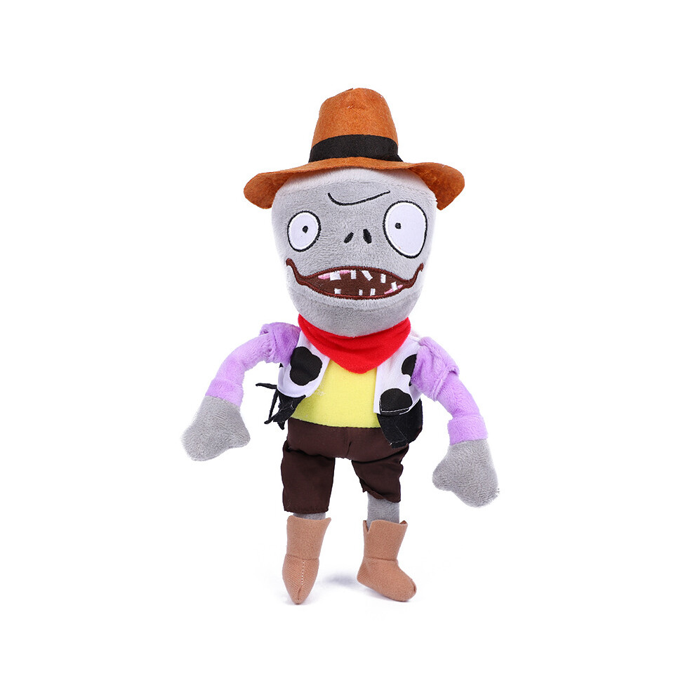 Bonxaif (Sheriff) Plants Vs Zombies Figures Plush Toy Stuffed Doll Kids Gift