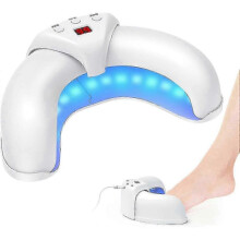 Portable Nail Fungus Laser Treatment Device - 905nm Infrared & 470nm Blue Dual Light Therapy for Toenail & Fingernail Fungus, Home Use