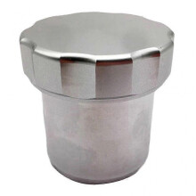 Large Aluminum Filler Neck with Lock for Truck Alloy Fuel Tank - Weld On Design