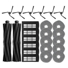 Eufy X9 Pro Replacement Parts: Main Brush, Side Brush, HEPA Filter & Mop Cloth