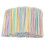 200 Plastic Drinking Straws 8 Inches Long Multi-Colored Striped Bedable 1
