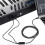 MIDI to USB C Cable Converter with LED Light for Electronic Organ & Computer - Type C MIDI Adapter 2