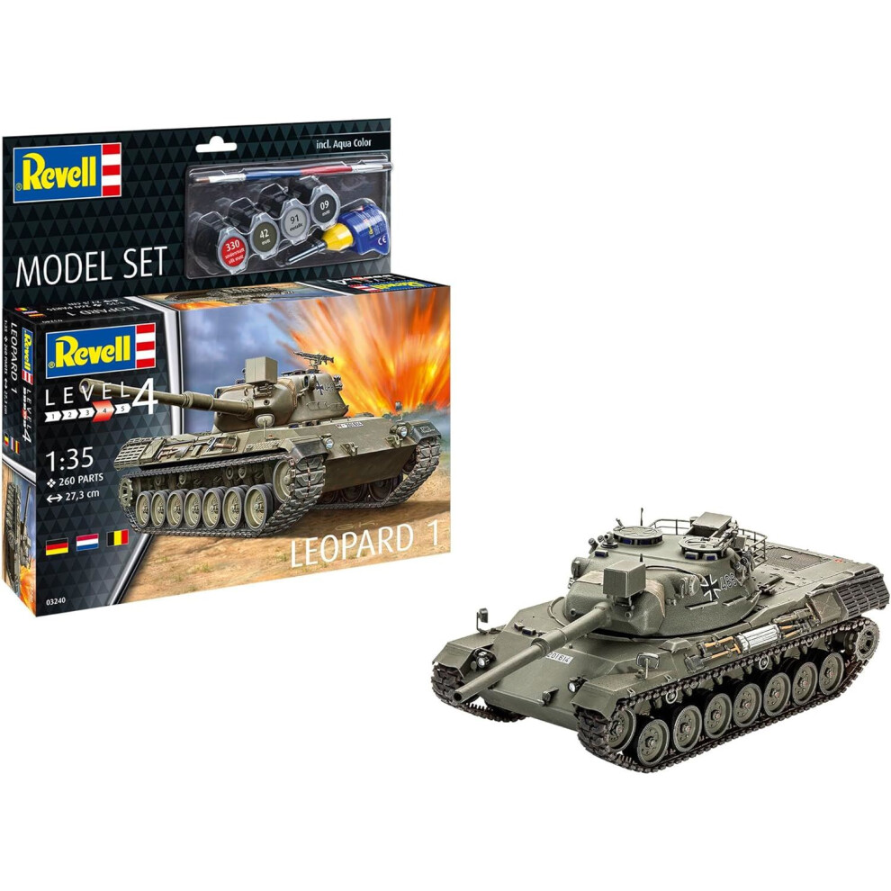 Revell - Model Set Leopard Tank 1 1:35