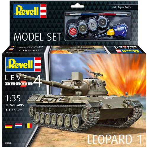 Revell REVELL - Model Set Leopard Tank 1 1:35 1