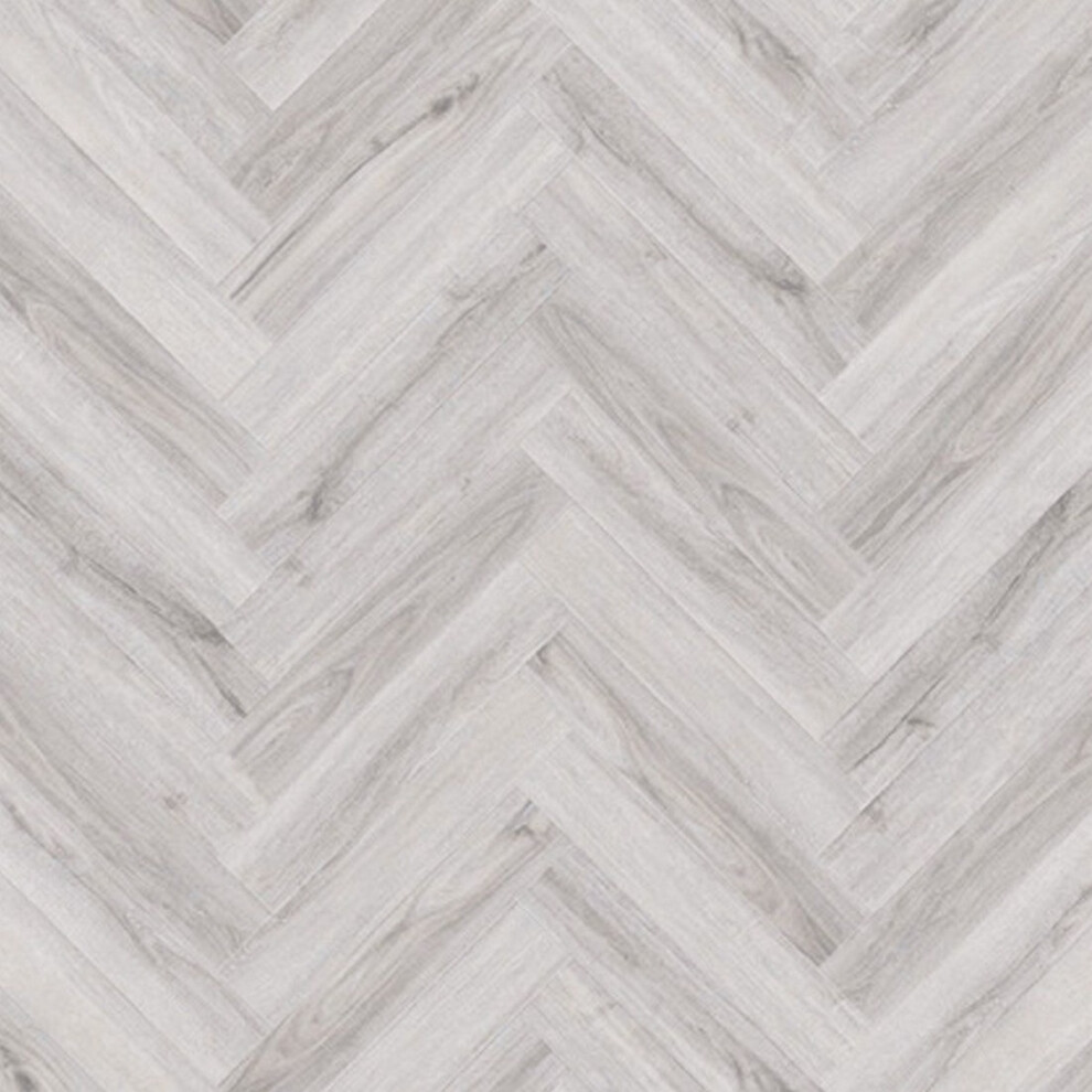 (1.38Mâ² / Pack, Pewter Light Oak) Alvher Wood Effect Glue Down Luxury Vinyl Tile(Lvt) 9503351749280