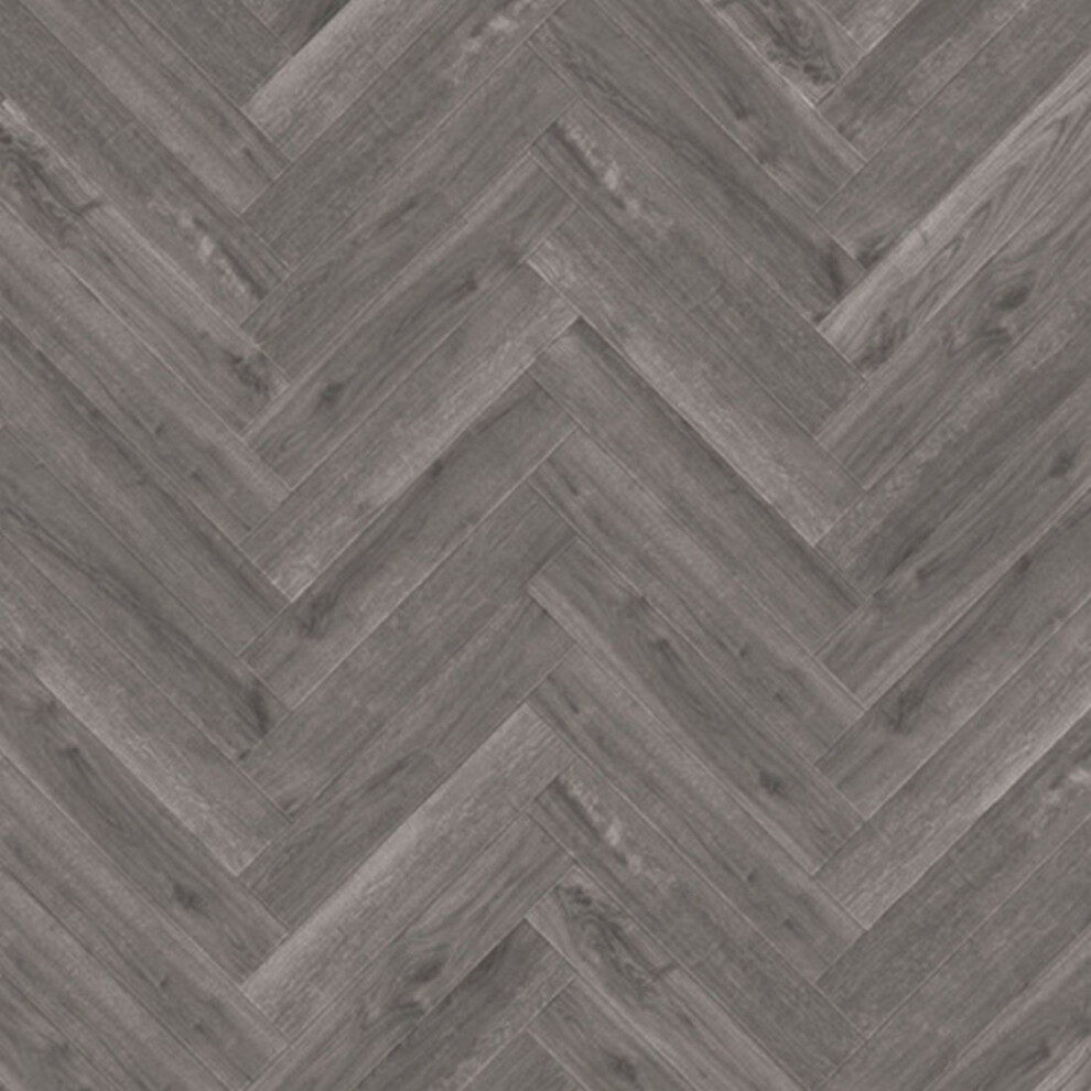 (1.38Mâ² / Pack, Hickory Grey Oak) Alvher Wood Effect Glue Down Luxury Vinyl Tile(Lvt) 9505923592959