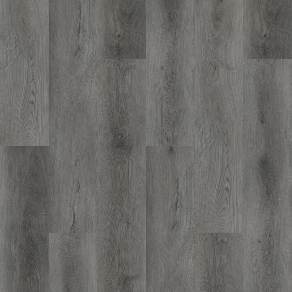 (3.67Mâ² / Pack, Yosemite Dark) Alvpl Wood Effect Glue Down Luxury Vinyl Tile(Lvt) 9509251279872