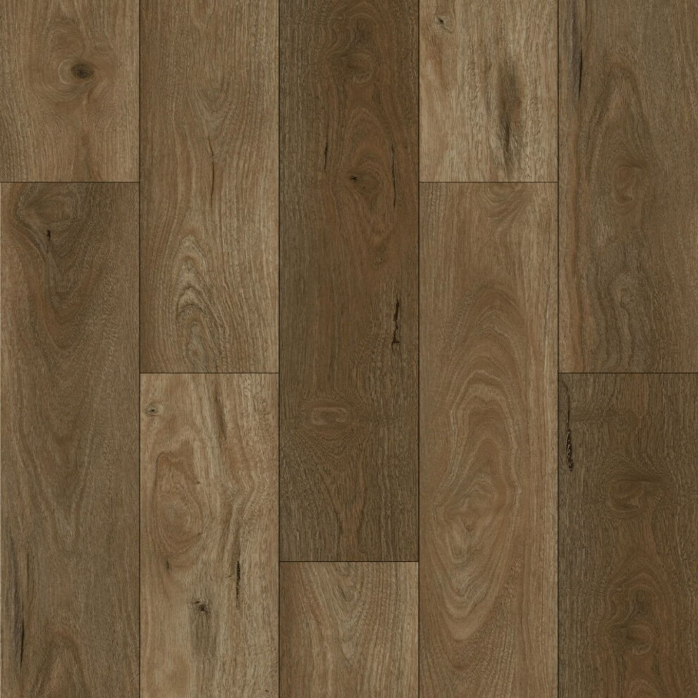 (3.67Mâ² / Pack, English Oak) Alvpl Wood Effect Glue Down Luxury Vinyl Tile(Lvt) 9507373533230