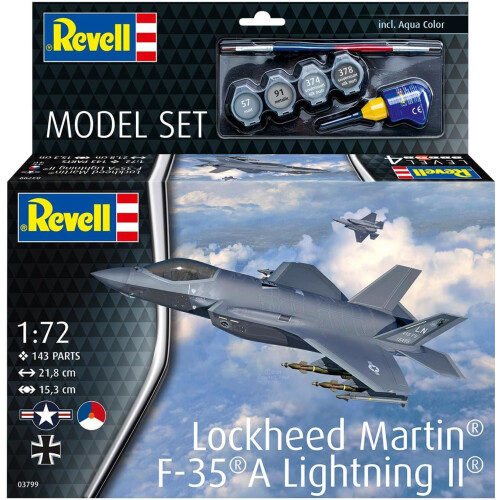 Revell REVELL - Model Set Lockheed Martin F-35A Lightning II 1:72 1