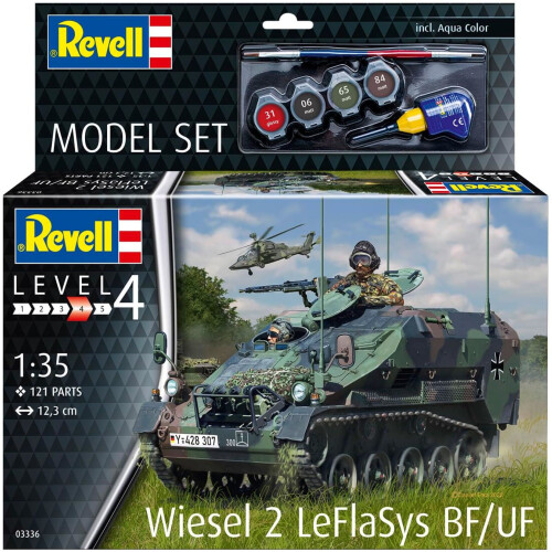 Revell REVELL - Model Set Wiesel 2 LeFlaSys BF/UF 1:35 1