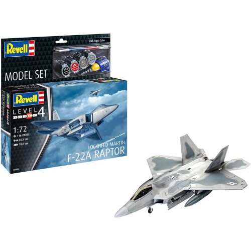 Revell Lockheed Martin F-22A Raptor-fly