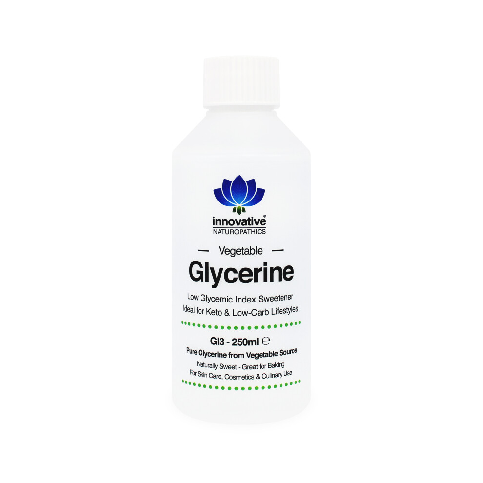 Innovative Naturopathics Vegetable Glycerine - 100% Pure - Multipurpose - 250Ml