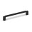 (160mm Handle) 160mm 192mm 320mm Long Matt Black Square D Handles 1