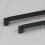 (160mm Handle) 160mm 192mm 320mm Long Matt Black Square D Handles 21