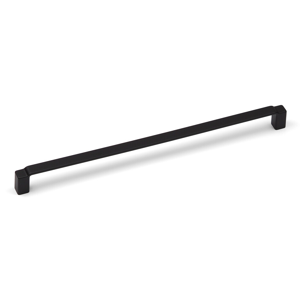 (320Mm Handle) 160Mm & 320Mm Long Matt Black Square D Handles 5060796703443