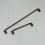 (320mm Handle) 160mm 192mm 320mm Long Matt Black Square D Handles 14