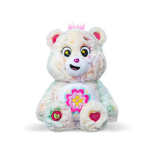Care Bears 35cm Medium Plush ? Blossom Heart Bear (Eco Friendly) | Soft Cuddly Toy for Kids & Collectors