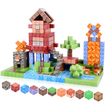 64Pcs Magnetic Blocks, Building Toys for Boys Girls 4-6 6-8 8-12, Early Education Sensory STEM Toys for Toddlers Kids, Education Montessori Stacking