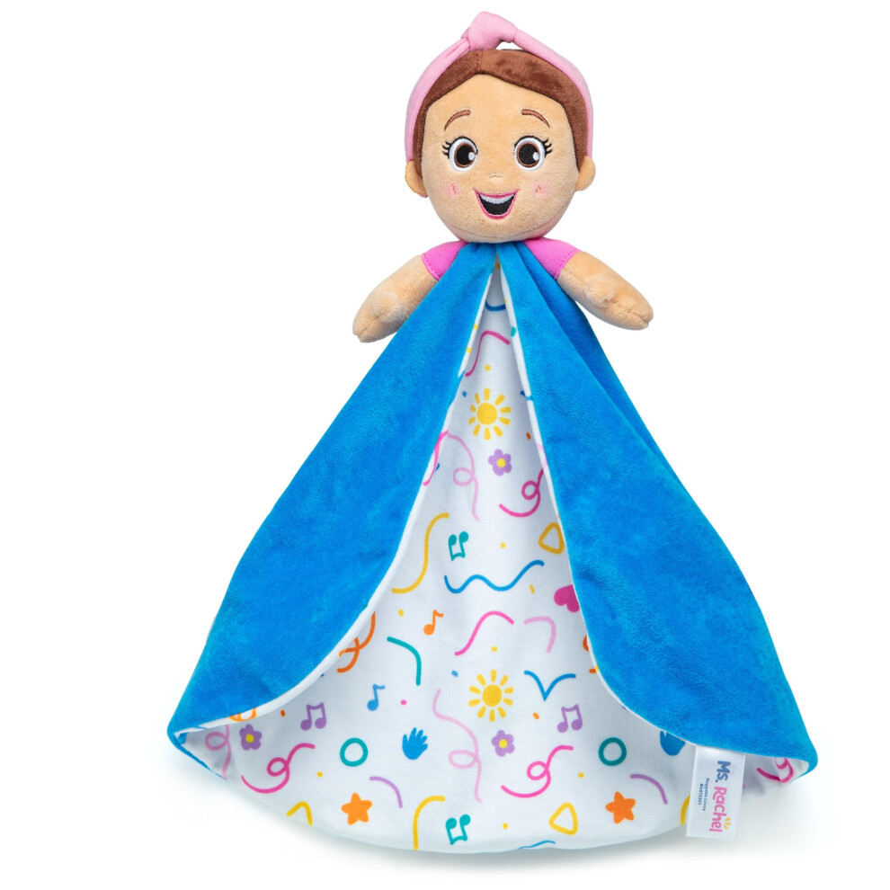 Official Huggable Lovey, Double Sided, Machine Washable Security Blankets For Babies Ages 0-1+ Ms. Rachel