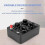 0-9999 Ohm Simple Resistance Box Precision Variable Decade Resistor Teaching Inst ent 5