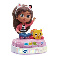 VTech Gabby's Dollhouse Story Tails With Gabby, Official Gabby's Dollhouse Toy with 4 Stories, Music and Sounds, Night Light and Timer, Gift for Kids