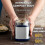 200W Electric Herb Grinder - Compact Spice Grinder with Pollen Catcher 5