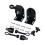 Cordless Bracket Kit, Universal Replacement Mounting Bracket for Outdoor/Indoor Sun Blind Black 1