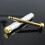 Brass Fire Piston Kit Flame Maker Fire Starter Aluminum Tube Emergency Tools 3