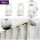 50pcs Curtain Track Slides Pulleys Roller Hooks for 9mm Width Curtain Track 9mm Bottom Diameter White Plastic 2