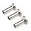 (4 inch Not Adjustable) Universal Round Stainless Removable Catback Exhaust System Muffler Tip Silencer 5