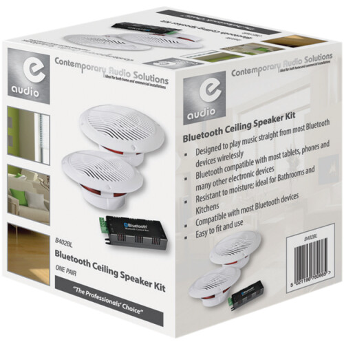 e-audio Bluetooth Ceiling Speaker Kit 1
