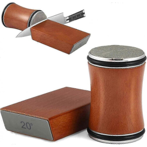 Rolling Knife Sharpener, Sharp Knife Sharpener Tool Kit with  Magnetic Angle,