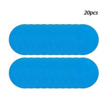 (A 20pcs) Swimming Pool Repair Glue Pvc Swimming Ring Rubber Boat Self-adhesive Paper Round Vinyl Repair
