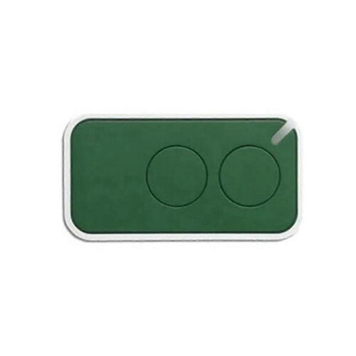 (Green) For NICE Universal Garage Remote Control 433.92MHz 2-Channel Rolling Code 1