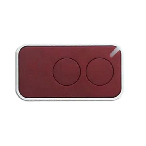 (Reddish Brown) For NICE Universal Garage Remote Control 433.92MHz 2-Channel Rolling Code 1