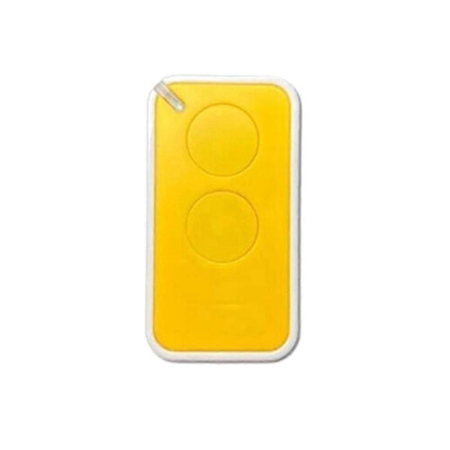 (Yellow) For NICE Universal Garage Remote Control 433.92MHz 2-Channel Rolling Code