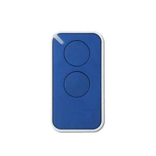 (Blue) For NICE Universal Garage Remote Control 433.92MHz 2-Channel Rolling Code 1