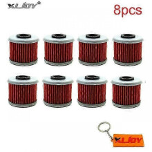 (8pcs) Oil Filters For Honda TRX450R TRX450ER CRF450X CRF450R CRF250X CRF250R CRF150R CRF150F CRF 150F 150R 150RB 250R 250X 450R